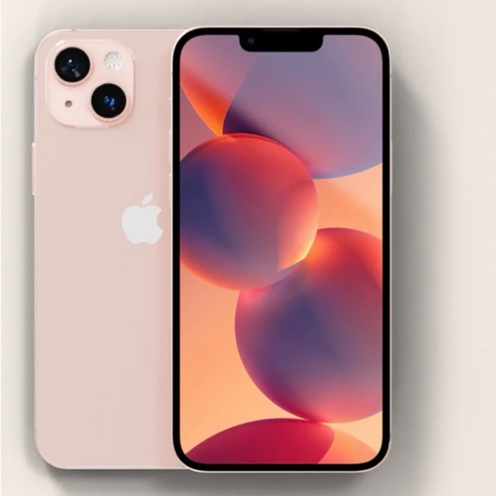 Apple Smartphone in Soft Pink.  iPhone 13 128GB unlocked